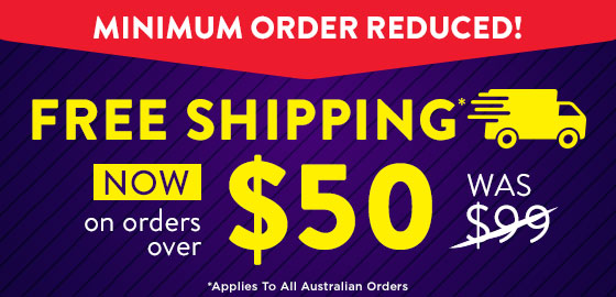 Free Shipping on orders over $50